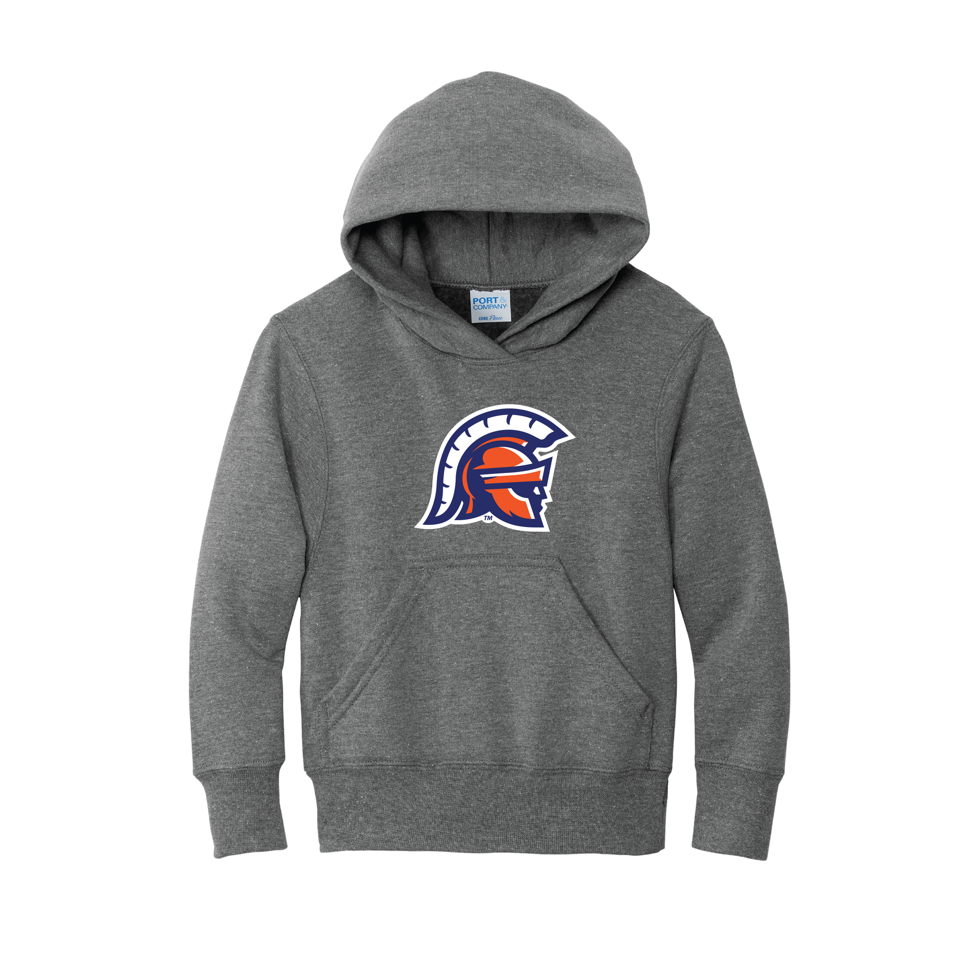 Port & Company® Youth Core Fleece Pullover Hooded Sweatshirt