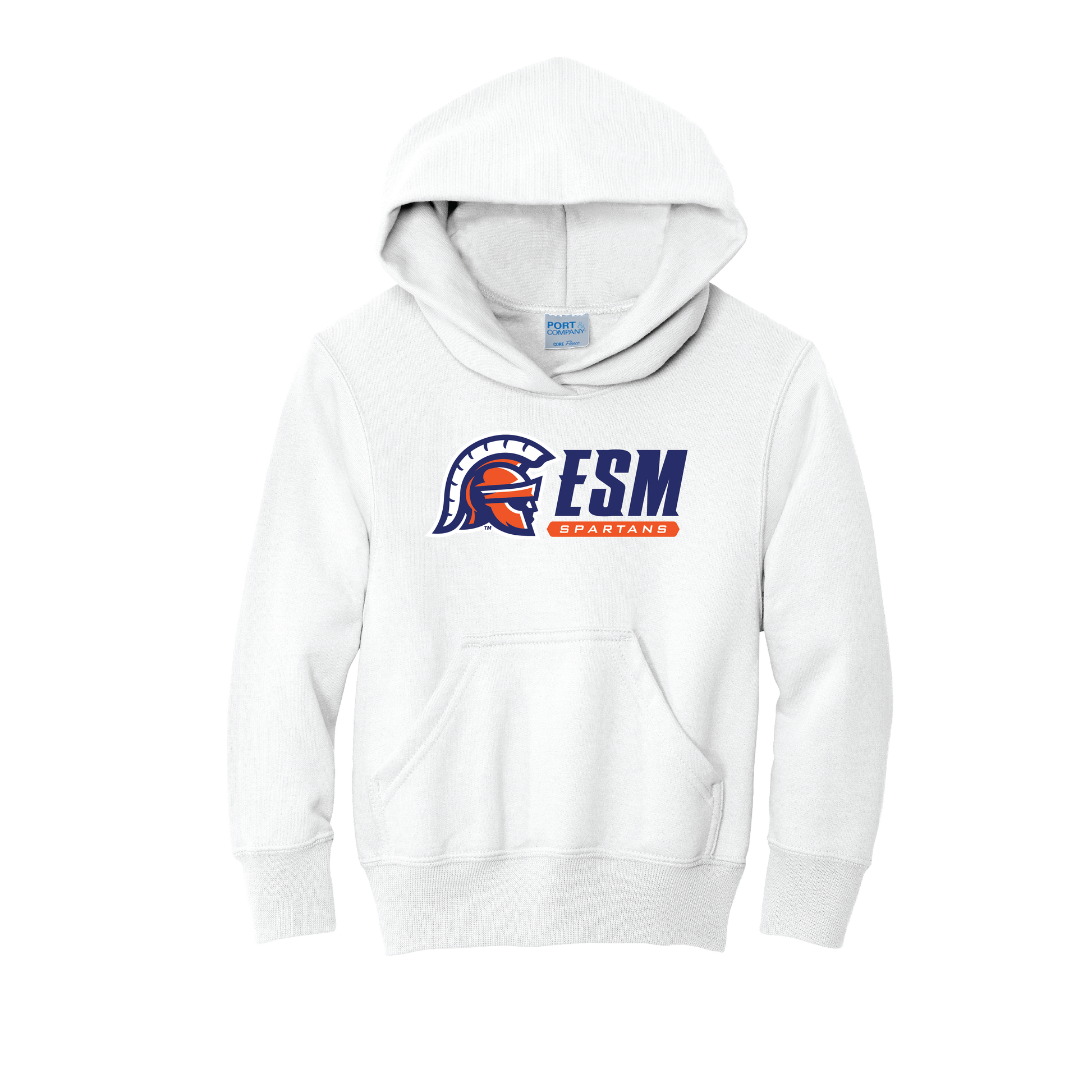 Port & Company® Youth Core Fleece Pullover Hooded Sweatshirt