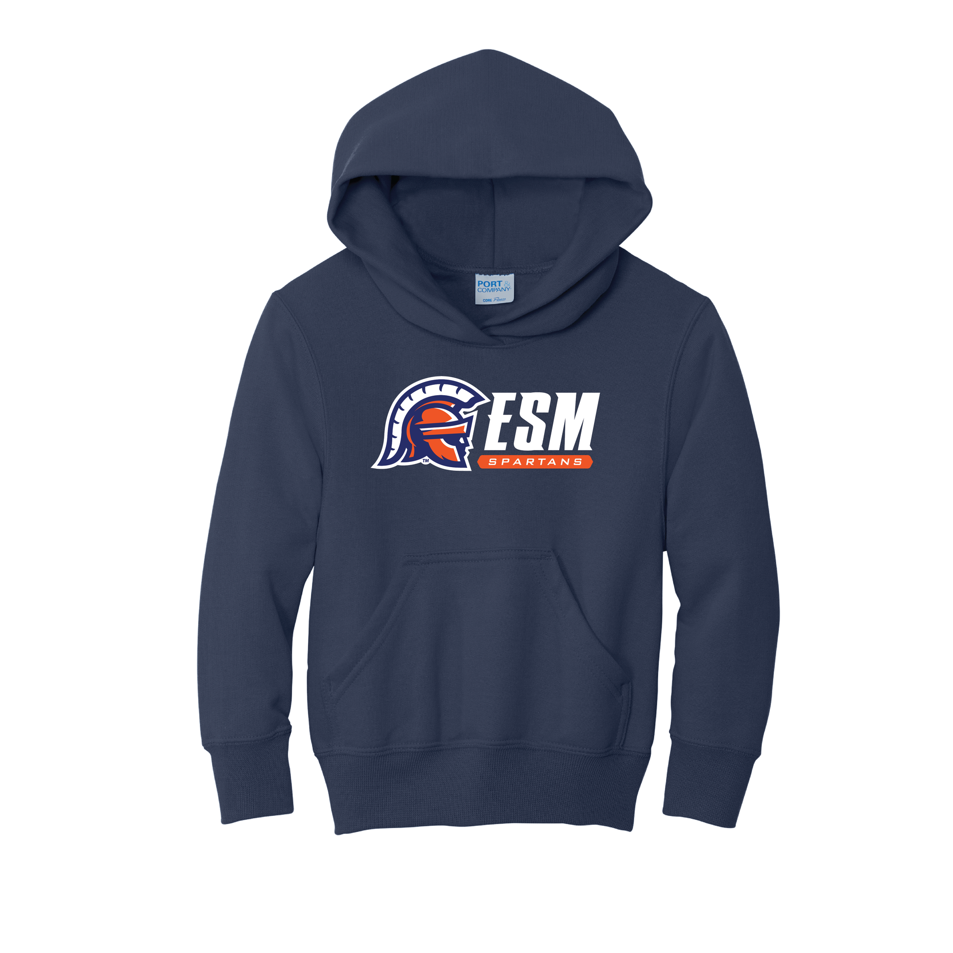 Port & Company® Youth Core Fleece Pullover Hooded Sweatshirt