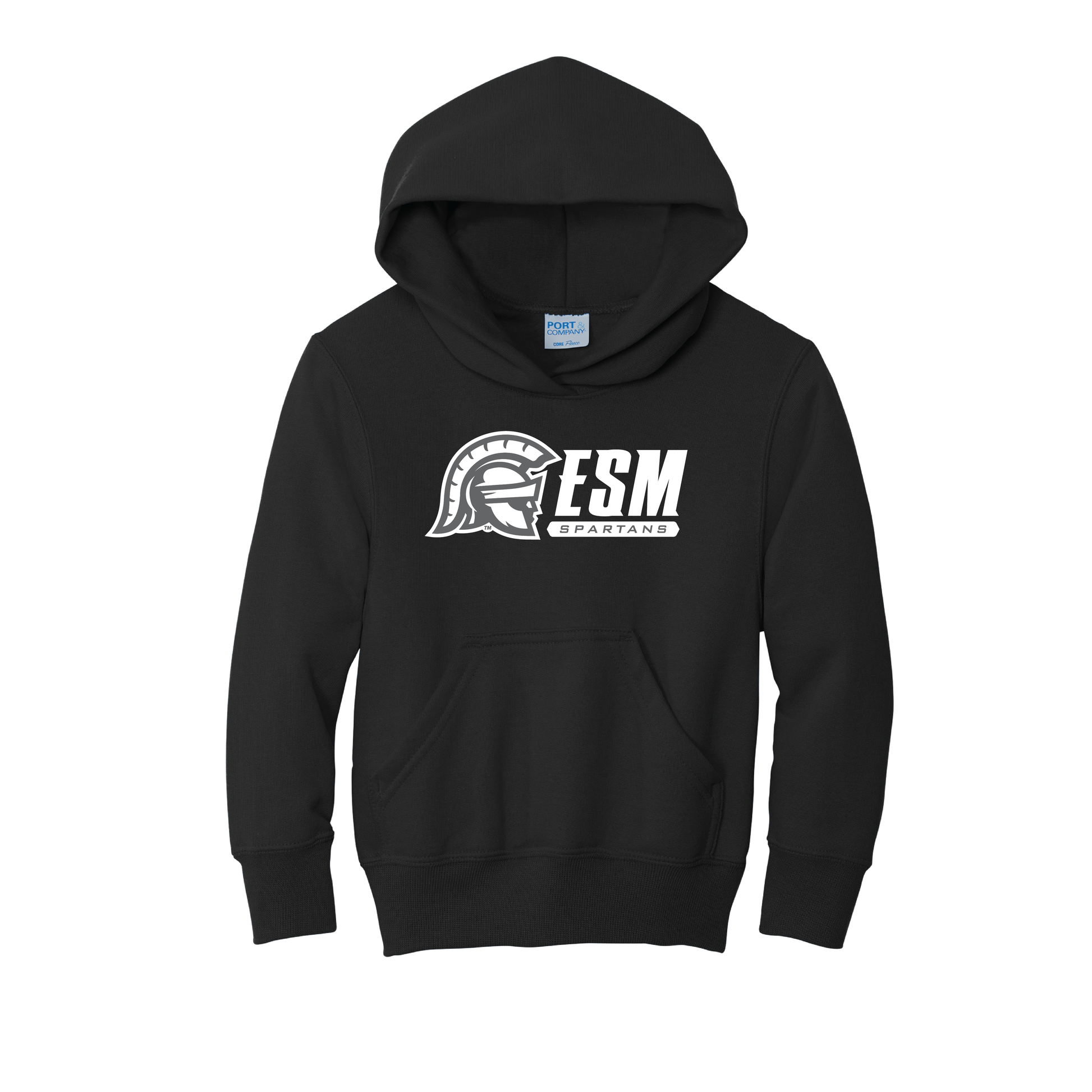 Port & Company® Youth Core Fleece Pullover Hooded Sweatshirt