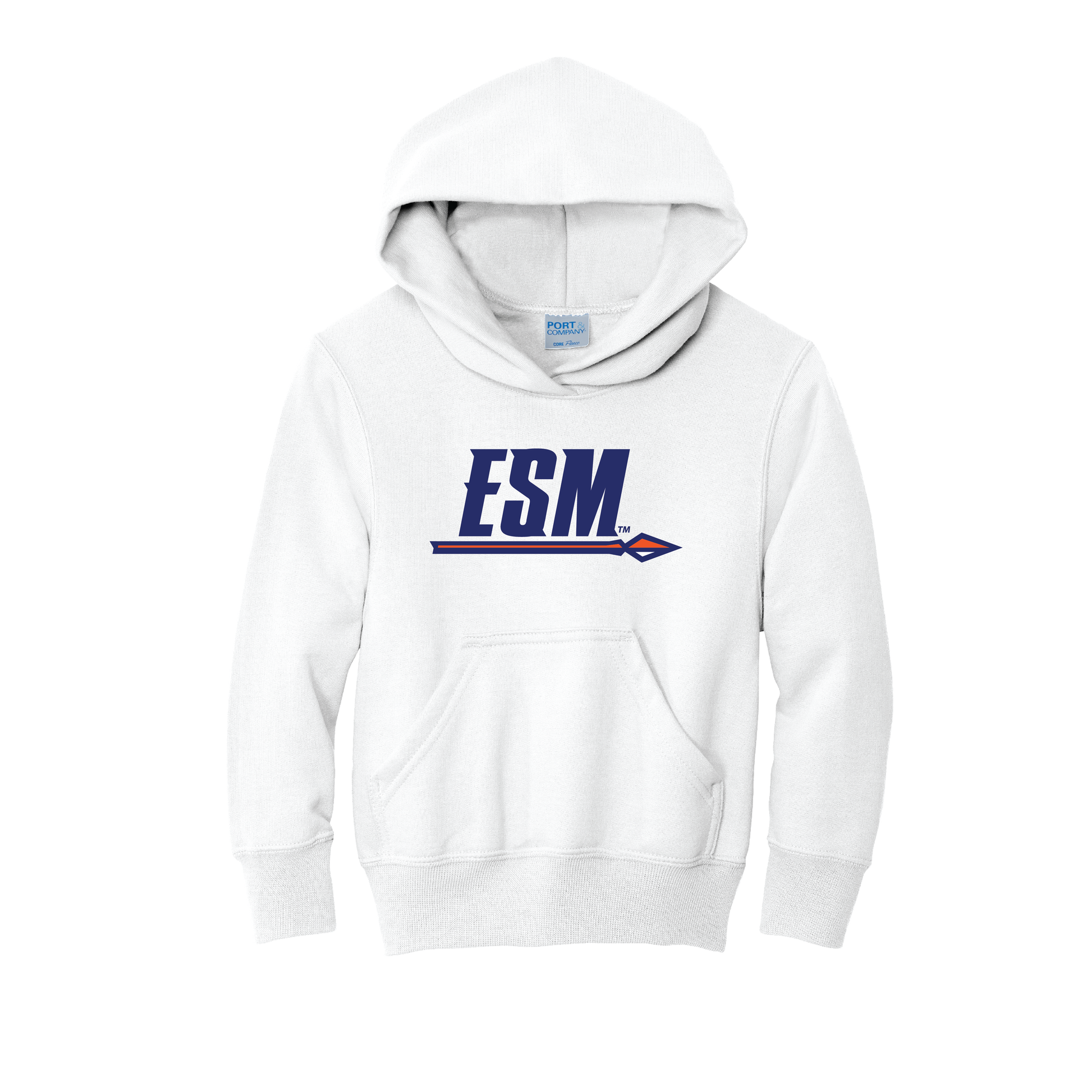 Port & Company® Youth Core Fleece Pullover Hooded Sweatshirt