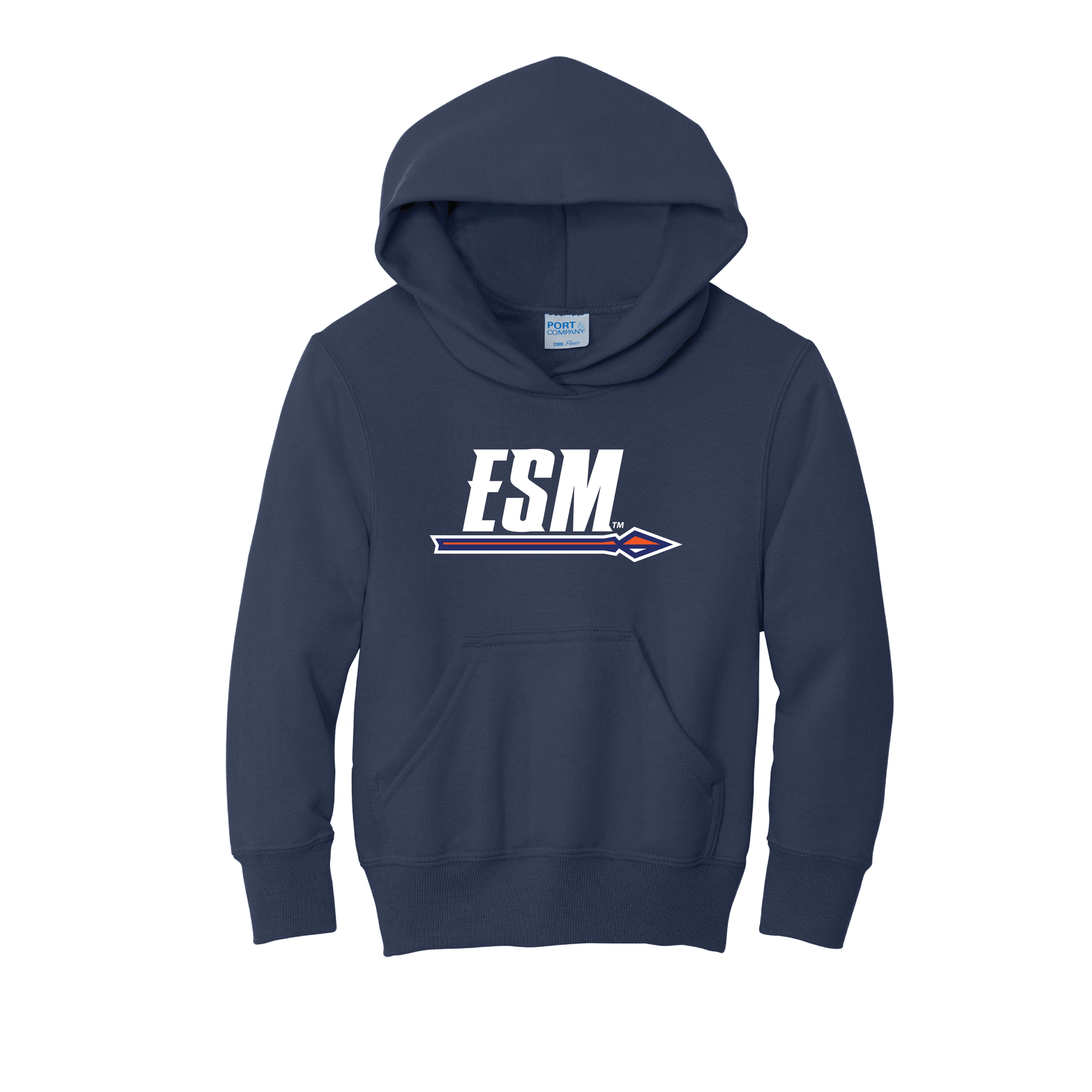 Port & Company® Youth Core Fleece Pullover Hooded Sweatshirt