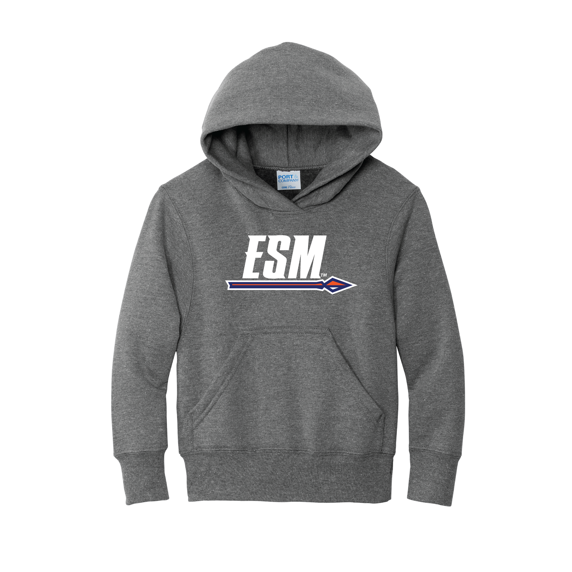 Port & Company® Youth Core Fleece Pullover Hooded Sweatshirt