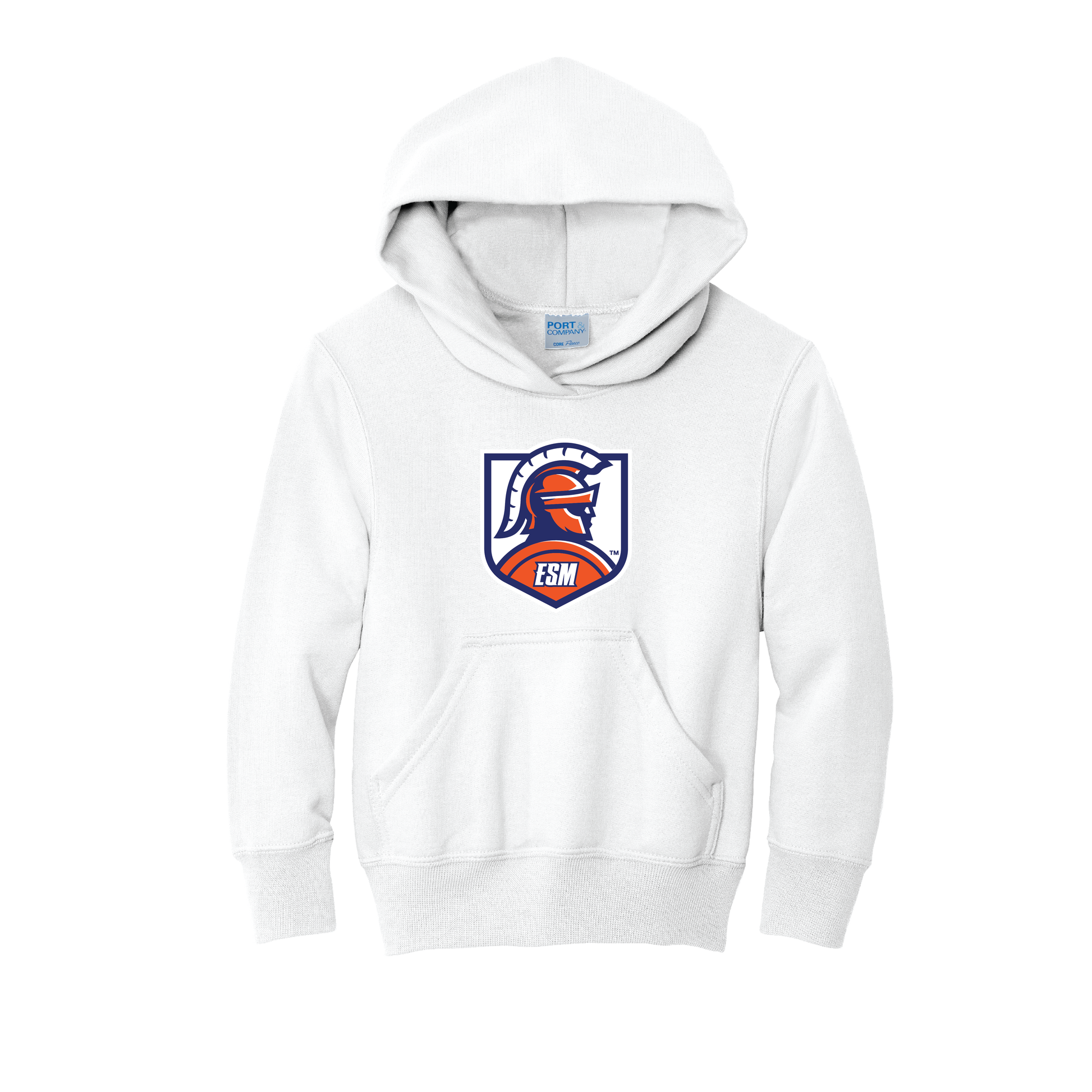 Port & Company® Youth Core Fleece Pullover Hooded Sweatshirt
