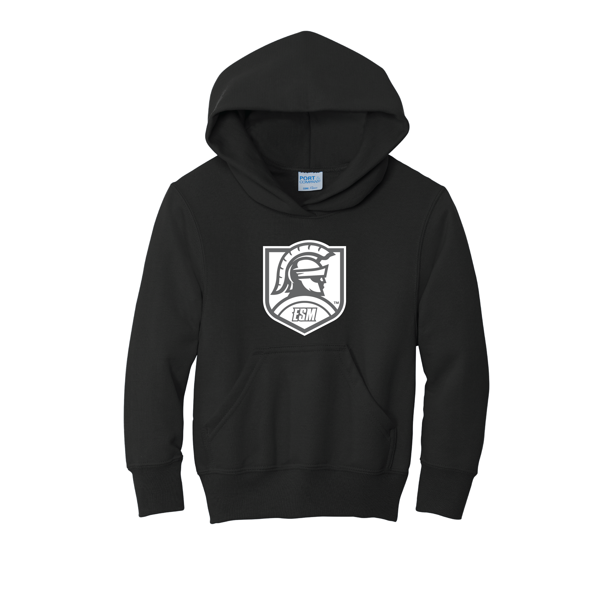 Port & Company® Youth Core Fleece Pullover Hooded Sweatshirt