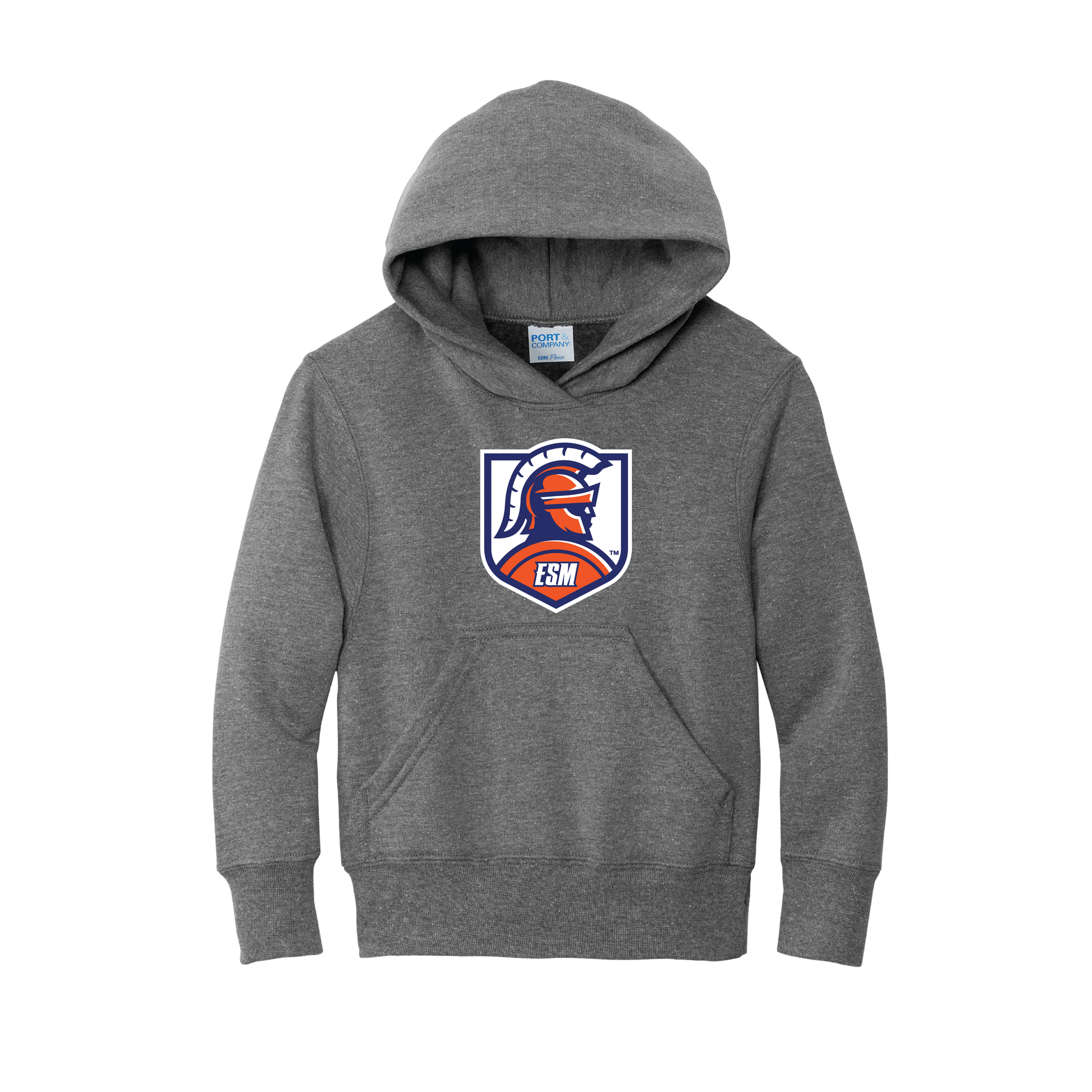 Port & Company® Youth Core Fleece Pullover Hooded Sweatshirt
