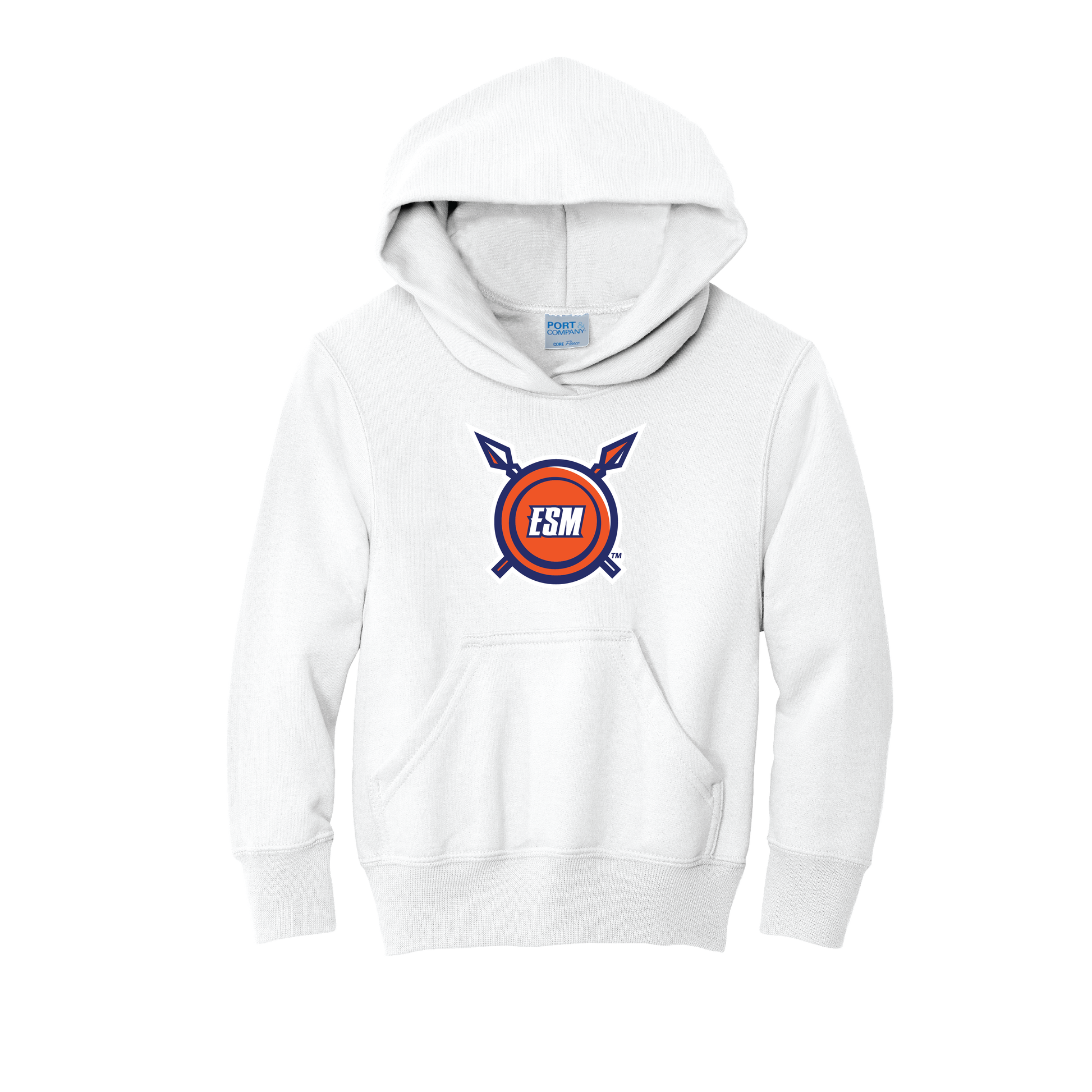 Port & Company® Youth Core Fleece Pullover Hooded Sweatshirt