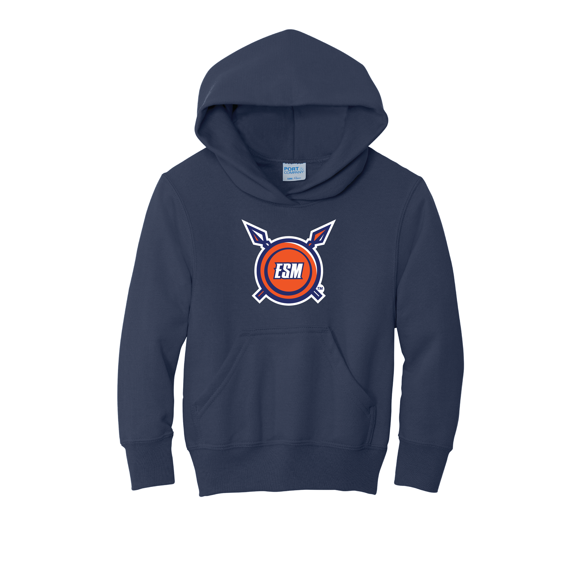Port & Company® Youth Core Fleece Pullover Hooded Sweatshirt