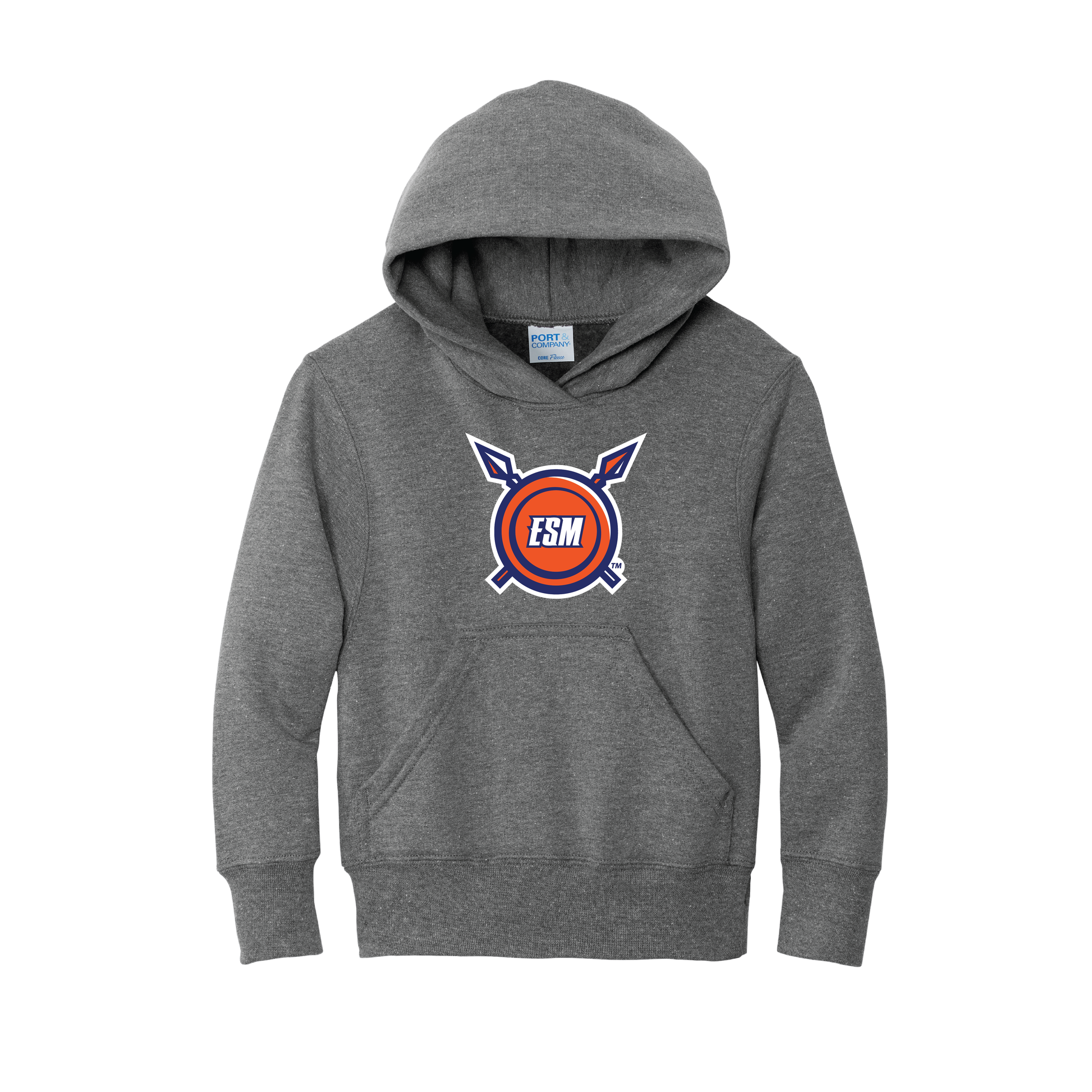 Port & Company® Youth Core Fleece Pullover Hooded Sweatshirt