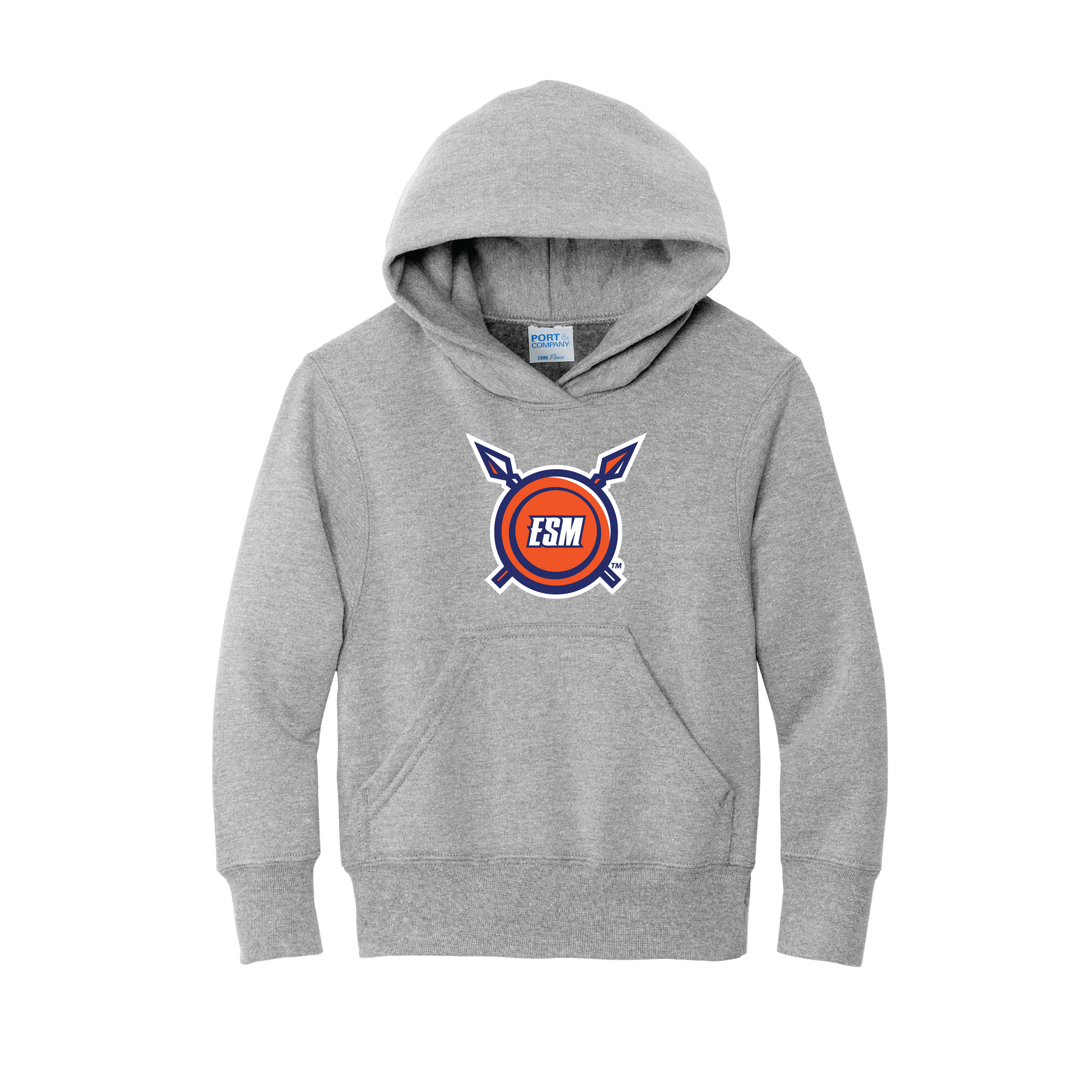 Port & Company® Youth Core Fleece Pullover Hooded Sweatshirt