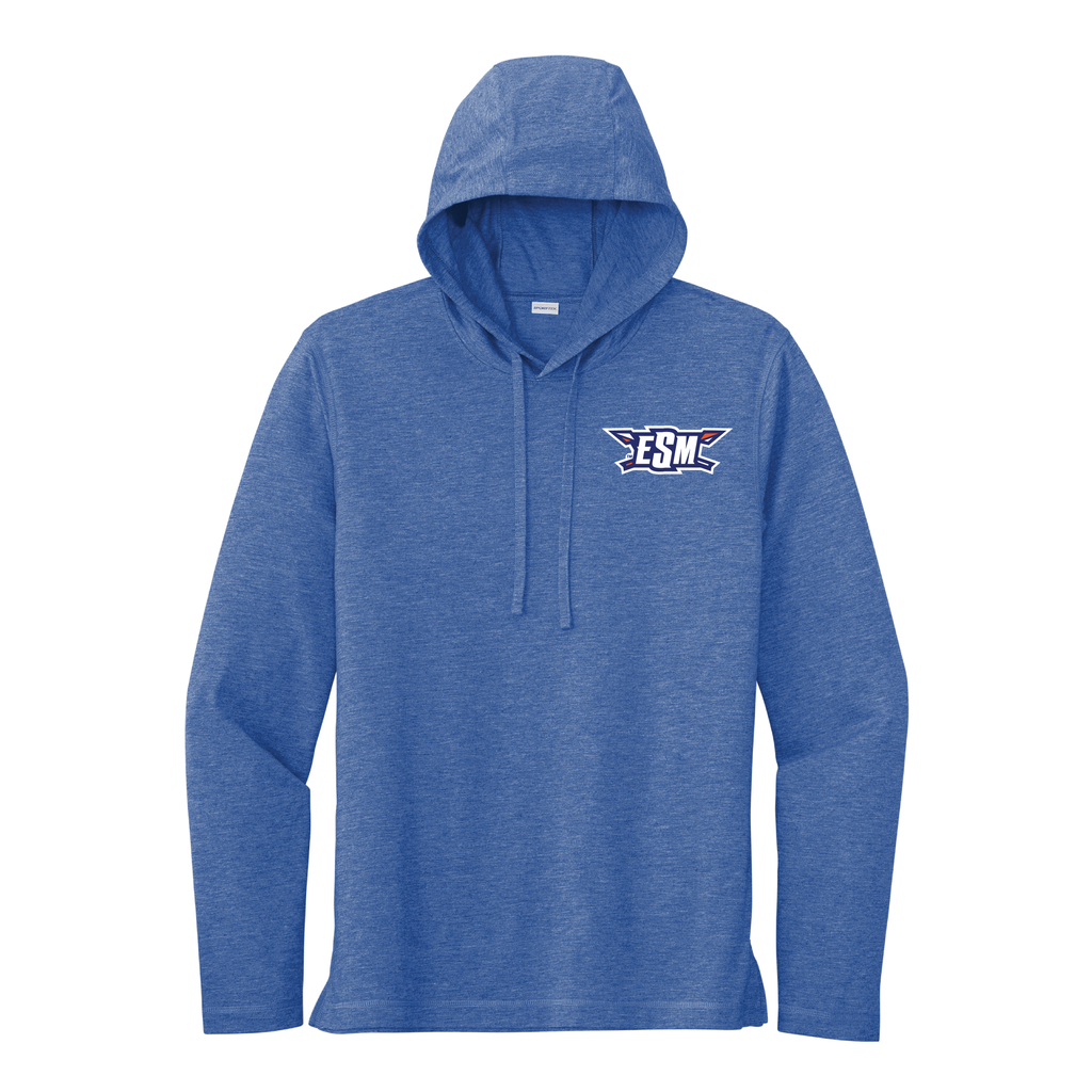 Sport-Tek ® PosiCharge ® Tri-Blend Wicking Long Sleeve Hoodie