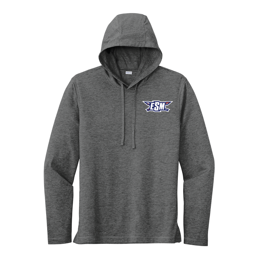 Sport-Tek ® PosiCharge ® Tri-Blend Wicking Long Sleeve Hoodie