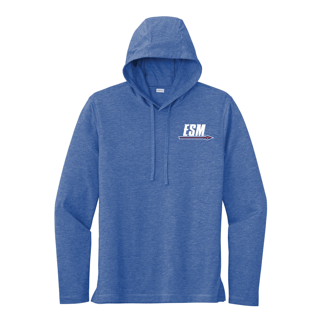 Sport-Tek ® PosiCharge ® Tri-Blend Wicking Long Sleeve Hoodie
