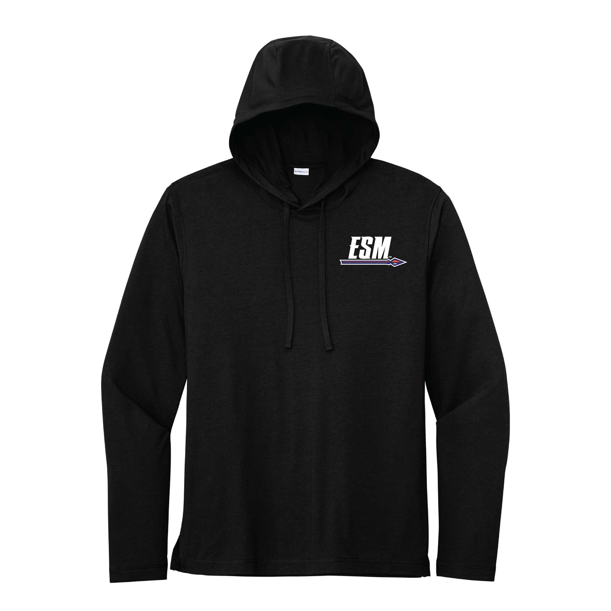 Sport-Tek ® PosiCharge ® Tri-Blend Wicking Long Sleeve Hoodie