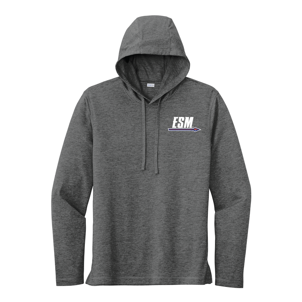Sport-Tek ® PosiCharge ® Tri-Blend Wicking Long Sleeve Hoodie