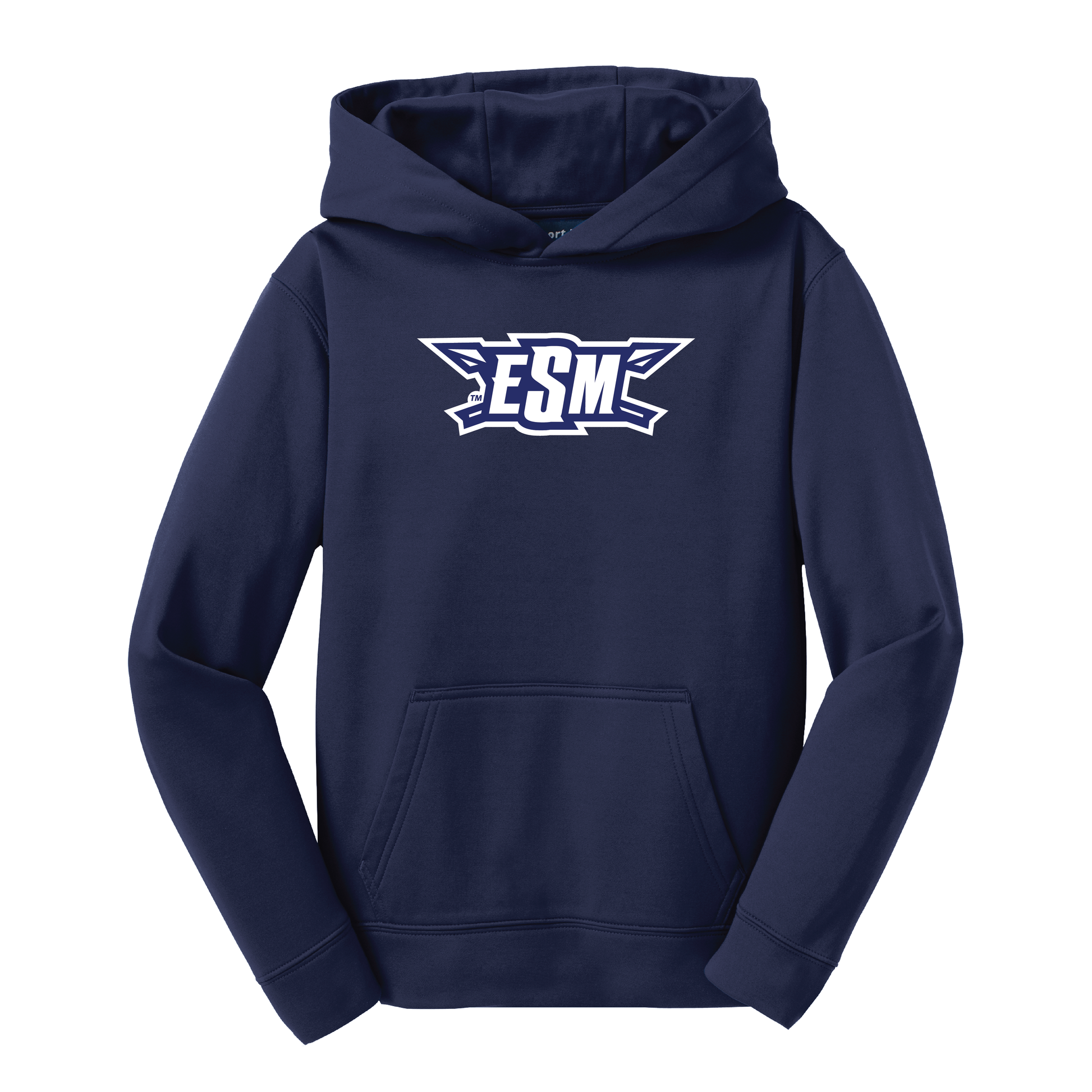 Sport-Tek® Youth Sport-Wick® Fleece Hooded Pullover