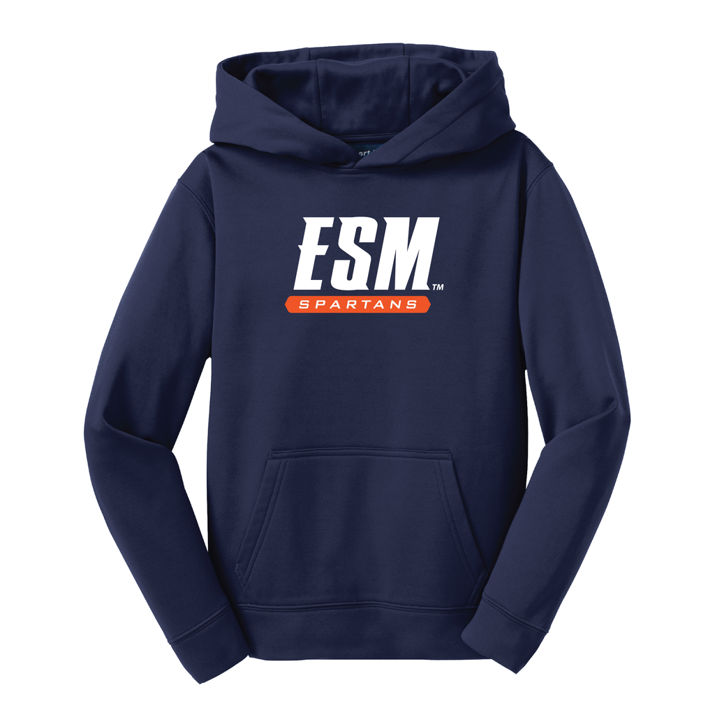 Sport-Tek® Youth Sport-Wick® Fleece Hooded Pullover