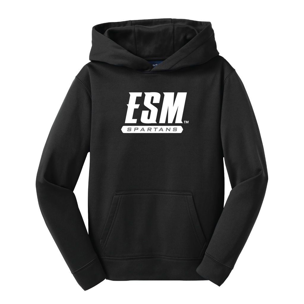 Sport-Tek® Youth Sport-Wick® Fleece Hooded Pullover