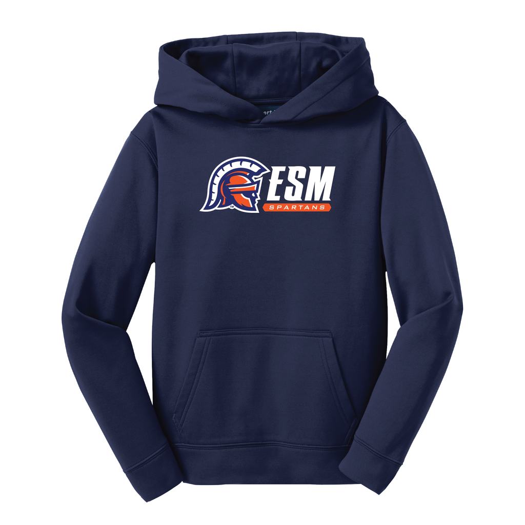 Sport-Tek® Youth Sport-Wick® Fleece Hooded Pullover