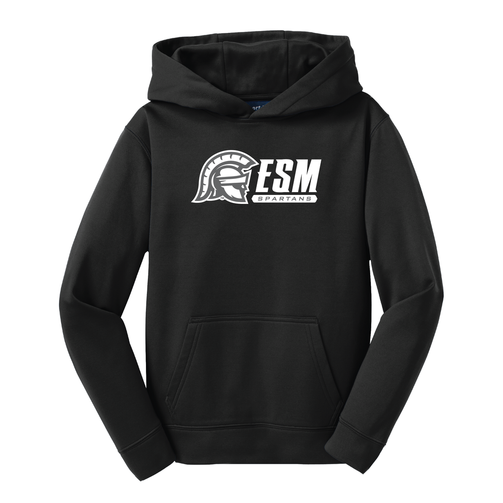 Sport-Tek® Youth Sport-Wick® Fleece Hooded Pullover