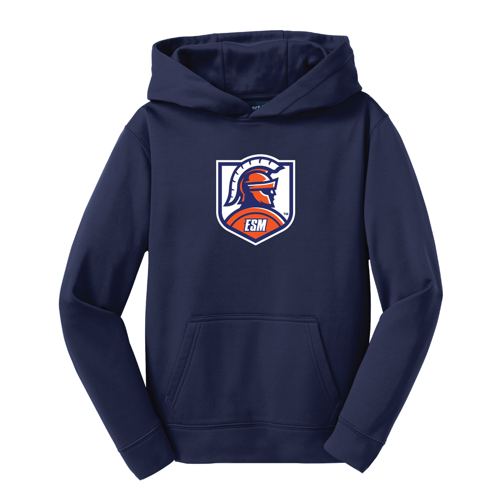 Sport-Tek® Youth Sport-Wick® Fleece Hooded Pullover