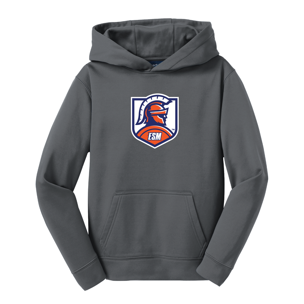Sport-Tek® Youth Sport-Wick® Fleece Hooded Pullover