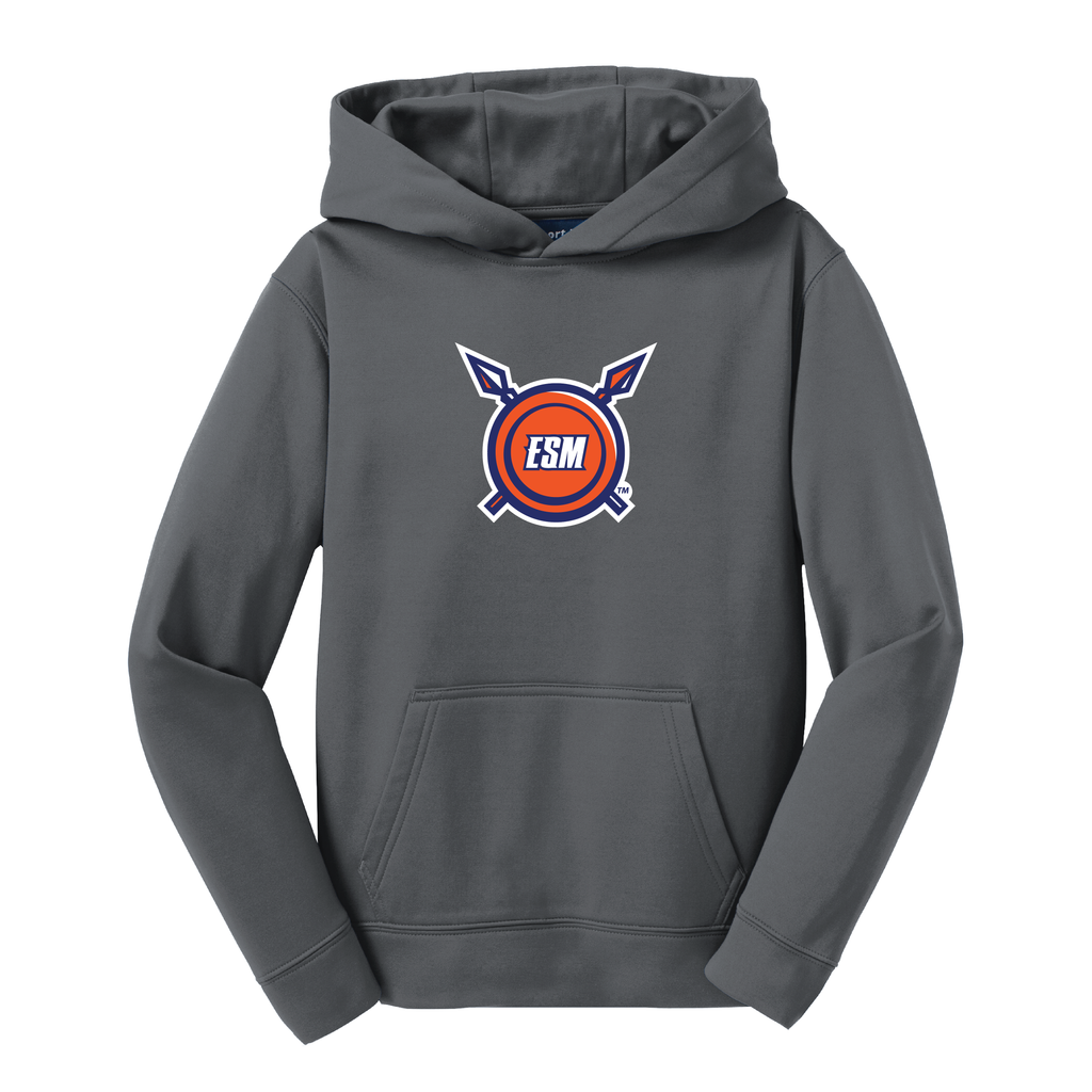 Sport-Tek® Youth Sport-Wick® Fleece Hooded Pullover