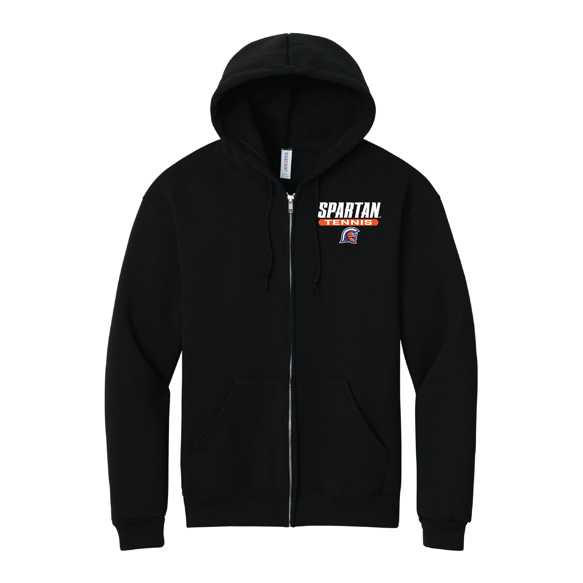 Tennis Jerzees Rugged™ Unisex Full-Zip Hooded Sweatshirt