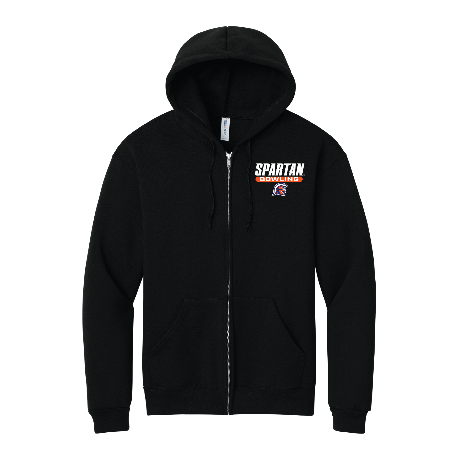 Bowling Jerzees Rugged™ Unisex Full-Zip Hooded Sweatshirt